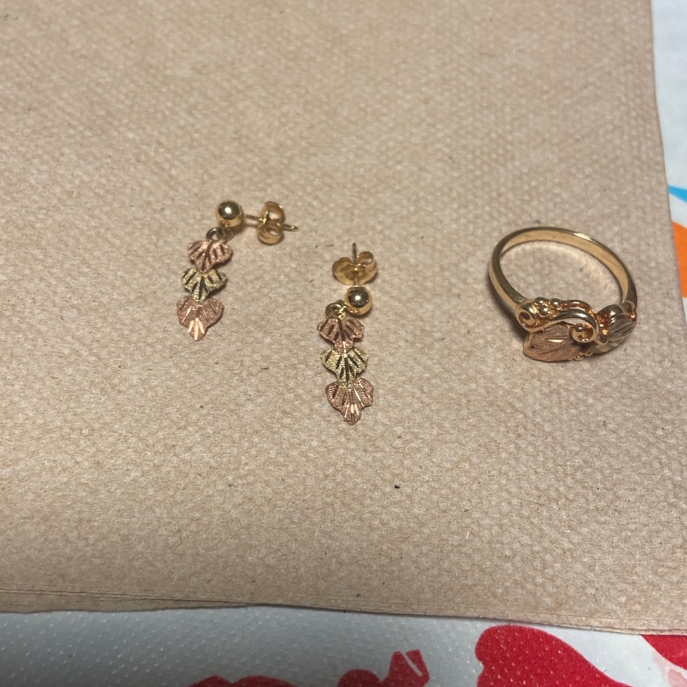 Black hills gold set